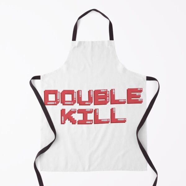 Item preview, Double Kill Gaming Quote Pixel Art Decal designed and sold by alexmaushaus.