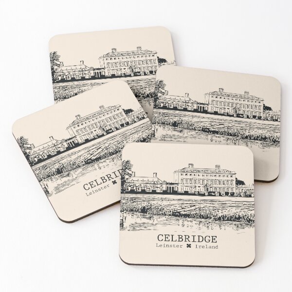 Item preview, Celbridge IRL - Vintage Ink Cityscape designed and sold by Lakeric.
