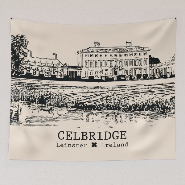Item preview, Celbridge IRL - Vintage Ink Cityscape designed and sold by Lakeric.