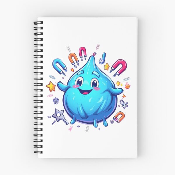 Item preview, Magnet Slime Sticker | Cute Magnetic Monster Kawaii Creature Design designed and sold by Stylestickers55.