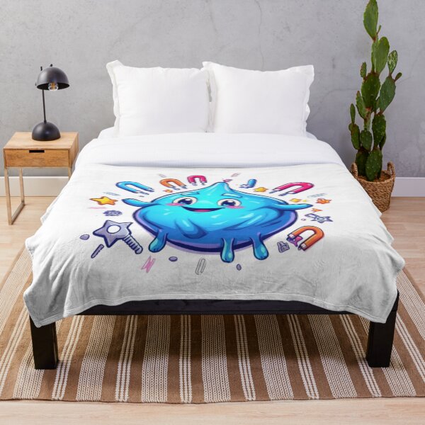Item preview, Magnet Slime Sticker | Cute Magnetic Monster Kawaii Creature Design designed and sold by Stylestickers55.