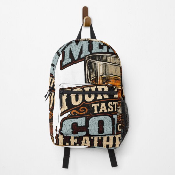 Item preview, Your Bourbon Tastes Like Cough Syrup on a Leather Spoon designed and sold by HenryJames, LLC.