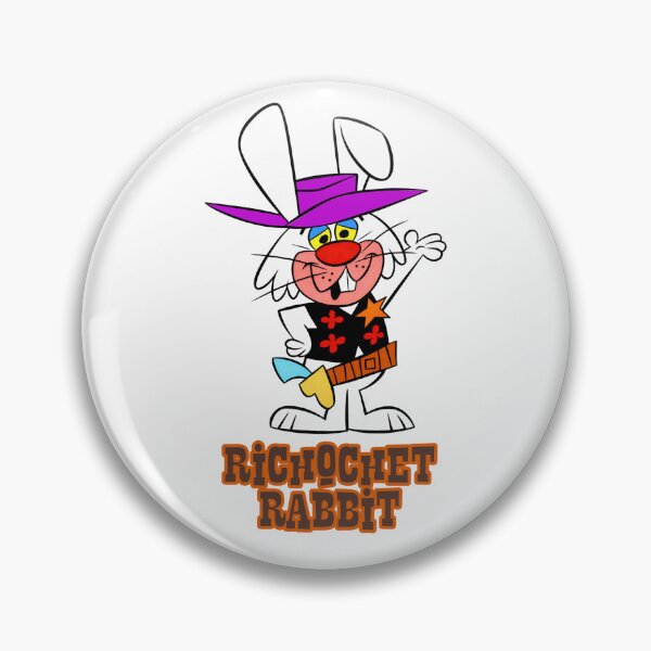 Item preview, Retro Ricochet Rabbit Cartoon designed and sold by Deviant Logic Design.