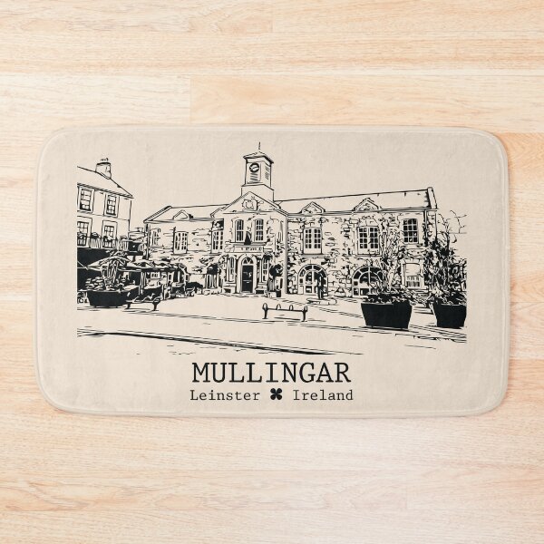 Item preview, Mullingar IRL - Vintage Ink Cityscape designed and sold by Lakeric.