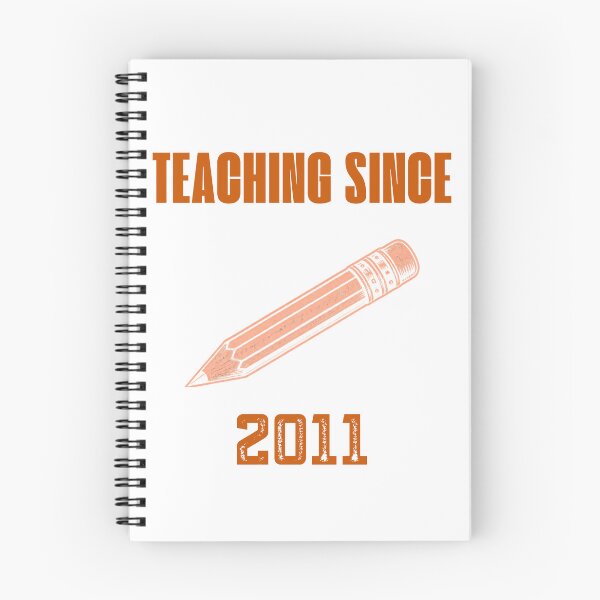 Item preview, Teaching Since 2011 15 Year Teacher Pencil Graphic designed and sold by Worn & Witty.