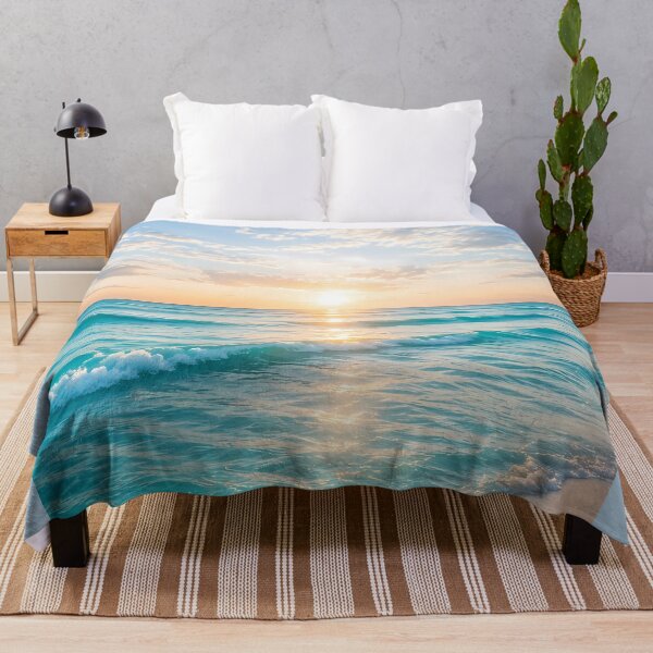 Item preview, Ocean Sunset Coastal Wall Art designed and sold by Moodprint5.