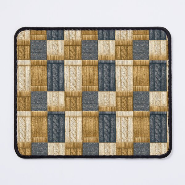 Item preview, Nordic Winter Wool: Textured Cable & Ribbed Patchwork designed and sold by TJ Art and Camera.
