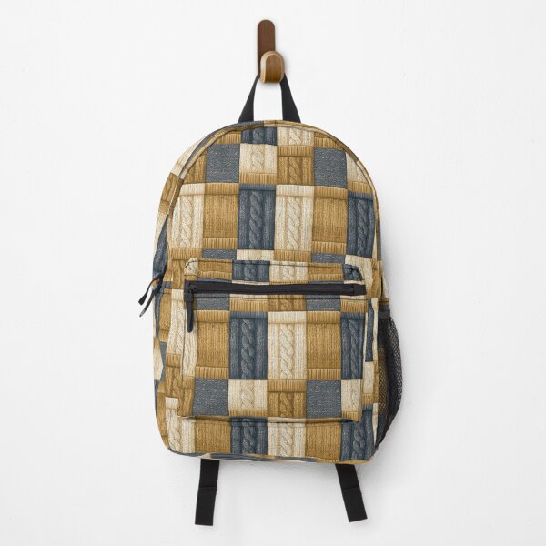 Item preview, Nordic Winter Wool: Textured Cable & Ribbed Patchwork designed and sold by TJ Art and Camera.