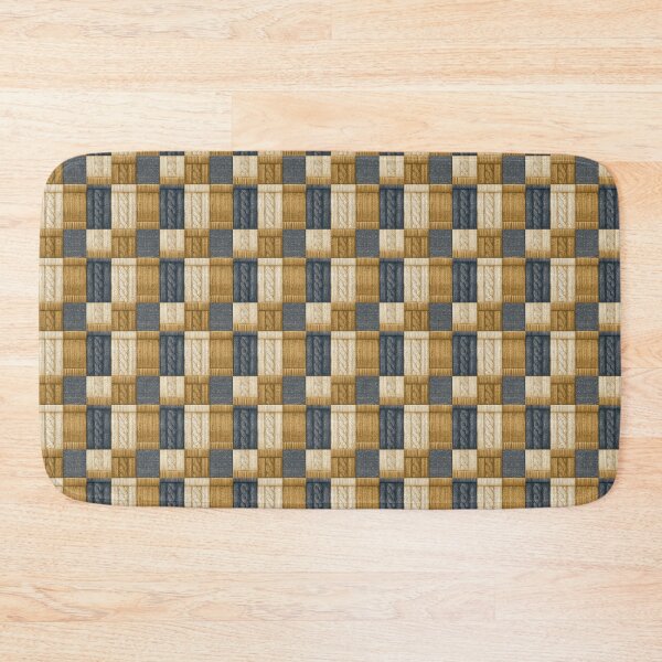 Item preview, Nordic Winter Wool: Textured Cable & Ribbed Patchwork designed and sold by TJ Art and Camera.