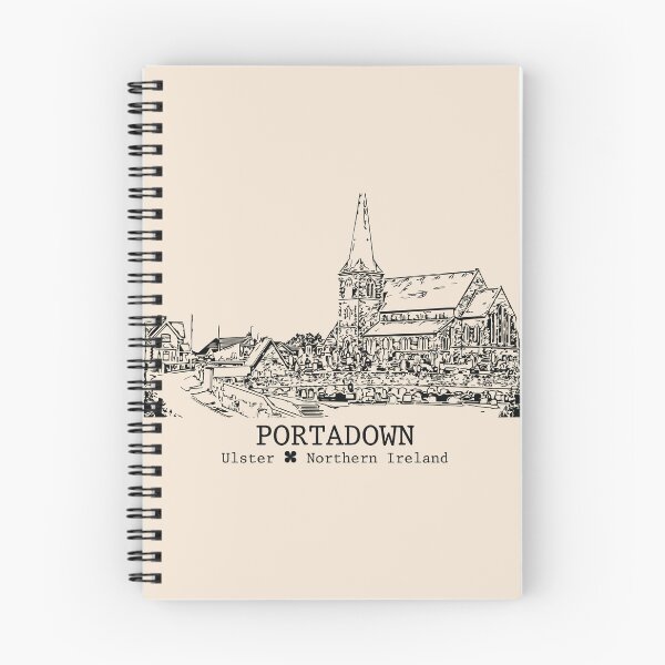 Item preview, Portadown NI - Vintage Ink Cityscape designed and sold by Lakeric.
