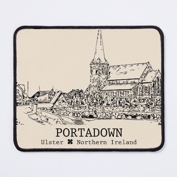 Item preview, Portadown NI - Vintage Ink Cityscape designed and sold by Lakeric.
