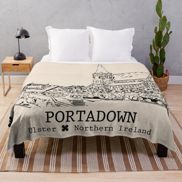 Item preview, Portadown NI - Vintage Ink Cityscape designed and sold by Lakeric.