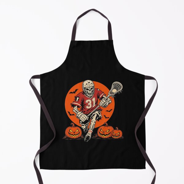 Item preview, Skeleton Playing Lacrosse Halloween Costume Player Dad Mom Coach designed and sold by clothesy7.