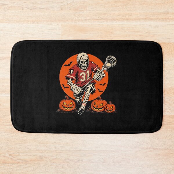 Item preview, Skeleton Playing Lacrosse Halloween Costume Player Dad Mom Coach designed and sold by clothesy7.