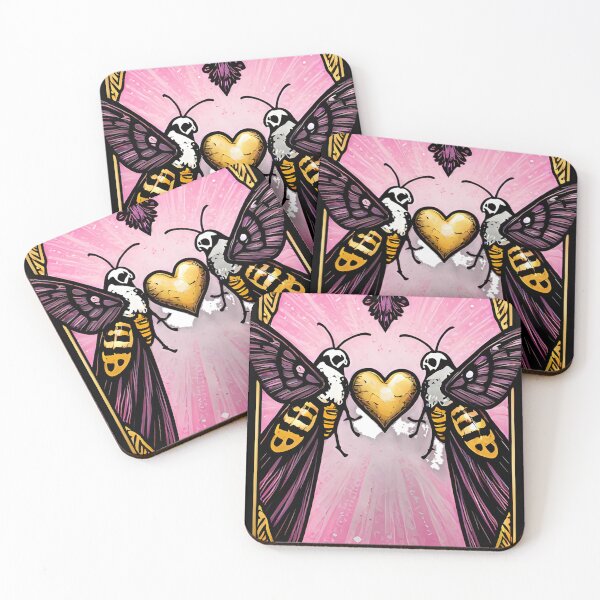 Item preview, The Lovers - Gothic Tarot designed and sold by IllumeInk.