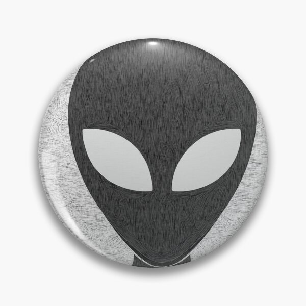 Item preview, Monochrome Alien designed and sold by AmbientArtCo.