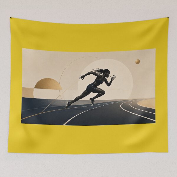 Item preview, Track and Field Essence - woman - 01 designed and sold by AcornAndPebble.