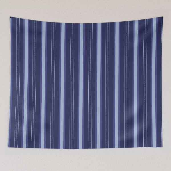 Item preview, Dark Bue & Light Blue Thick and Thin Stripes designed and sold by KSimpson838.