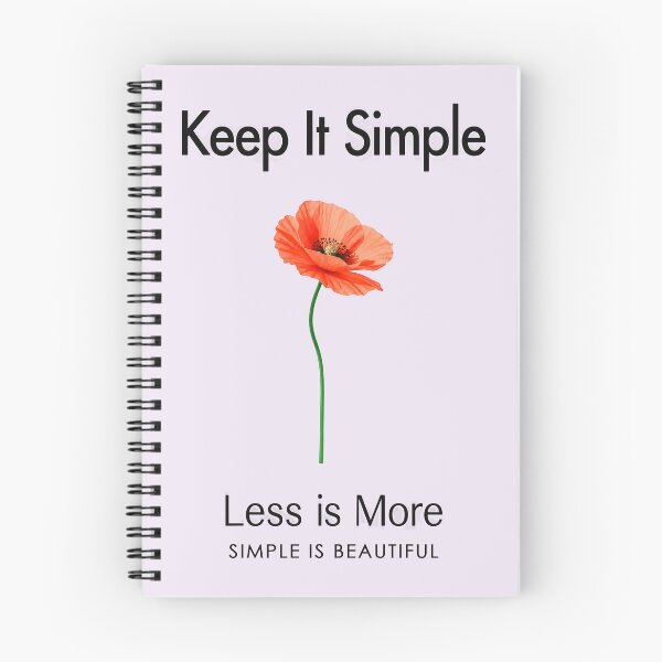 Item preview, KEEP IT SIMPLE, LESS IS MORE DESIGN 1 designed and sold by DigitalandPhoto.