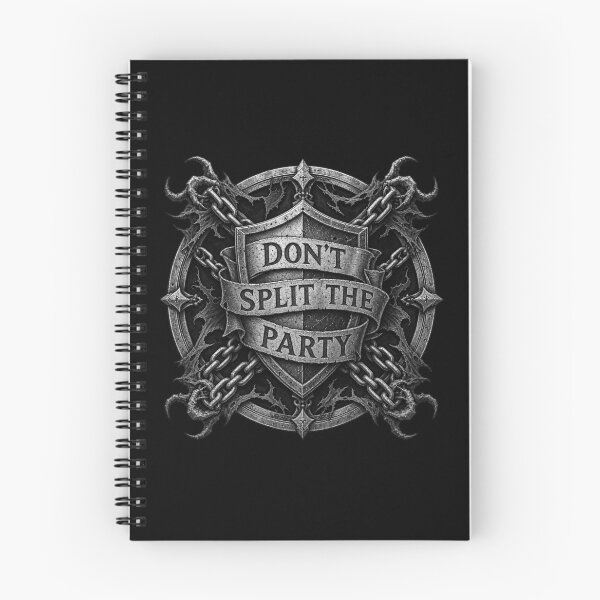 Item preview, Dont Split The Party - Medieval RPG Survival Merch designed and sold by Dice_Goblin_Studio.