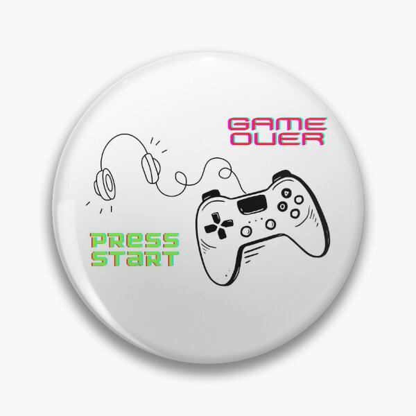 Item preview, Pulsa Start Game Over Retro Gaming Controller designed and sold by MIAMwits.