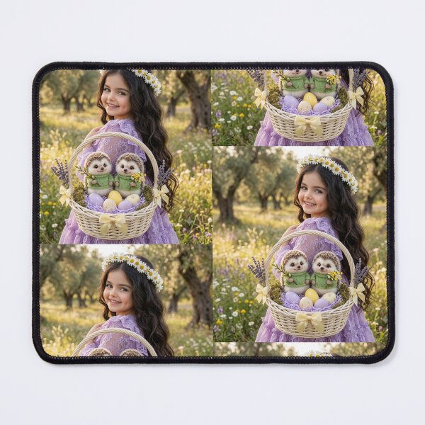 Item preview, Magical Spring with Hedgehogs and Flowers. designed and sold by JoyNest = "The nest of joy".
