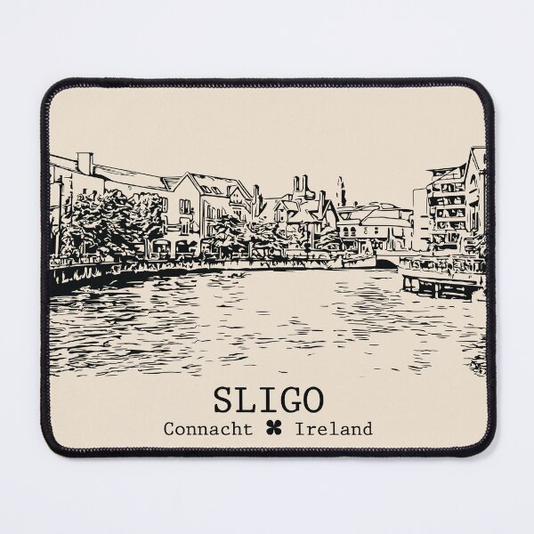 Item preview, Sligo IRL - Vintage Ink Cityscape designed and sold by Lakeric.