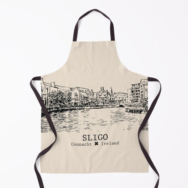 Item preview, Sligo IRL - Vintage Ink Cityscape designed and sold by Lakeric.