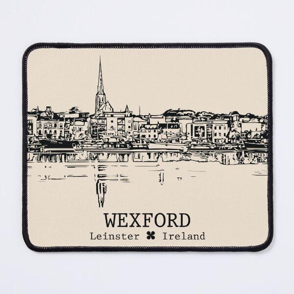 Item preview, Wexford IRL - Vintage Ink Cityscap designed and sold by Lakeric.