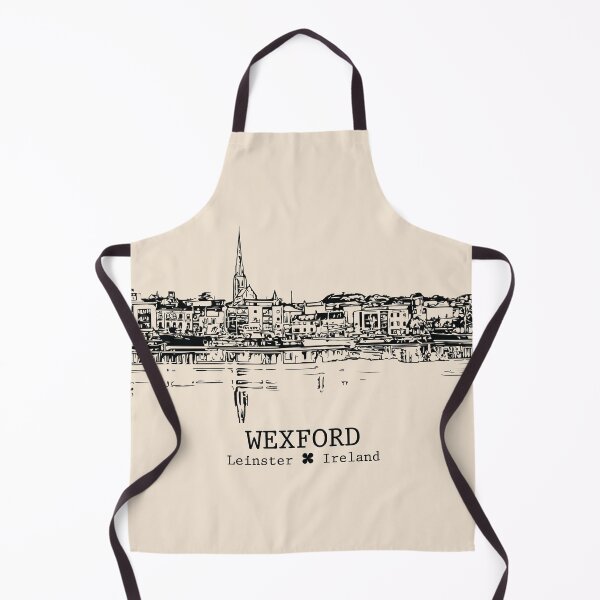 Item preview, Wexford IRL - Vintage Ink Cityscap designed and sold by Lakeric.