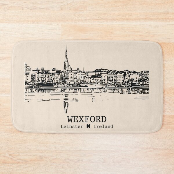Item preview, Wexford IRL - Vintage Ink Cityscap designed and sold by Lakeric.