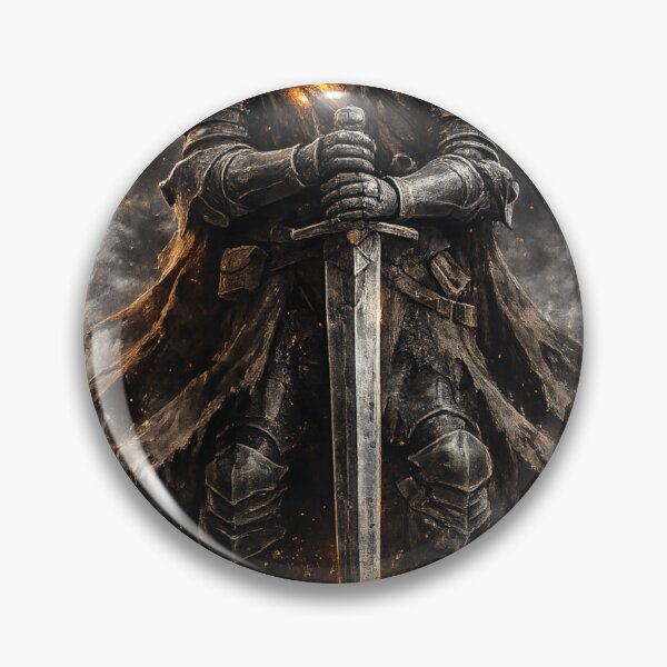 Item preview, The Lone Guardian of the Burning Ashes designed and sold by No-No-Name.