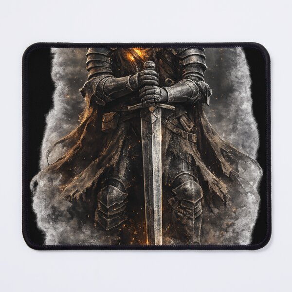 Item preview, The Lone Guardian of the Burning Ashes designed and sold by No-No-Name.