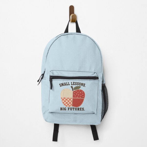 Item preview, Elementary Teacher Small Lessons Big Futures Patchwork Apple Shirt designed and sold by POD DYNASTY | Original Print On Demand T-Shirt Graphics.