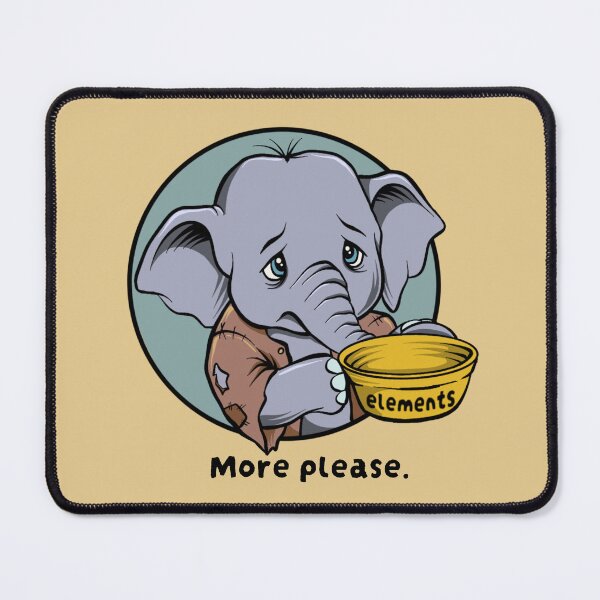 Item preview, Orphaned Elephant designed and sold by Brian Watts Art.