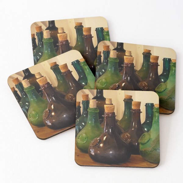 Item preview, Colourful Vintage Glass Bottles | Portsmouth Historic Dockyard designed and sold by Tessera Co.
