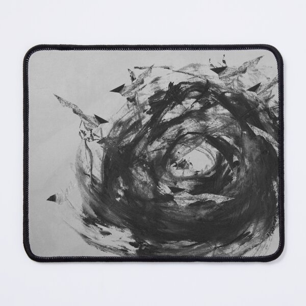 Item preview, Minimalist Nest — Black acrylic Ink Line Art designed and sold by MiCarmoart.