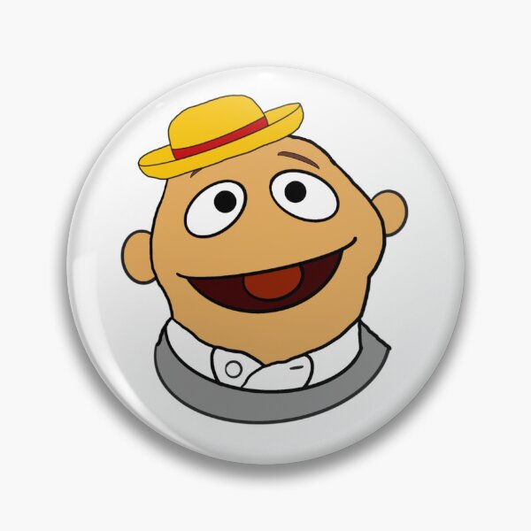 Item preview, The Muppets - Walter In A Straw Hat designed and sold by Animals-by-JB.