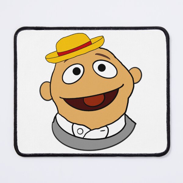Item preview, The Muppets - Walter In A Straw Hat designed and sold by Animals-by-JB.