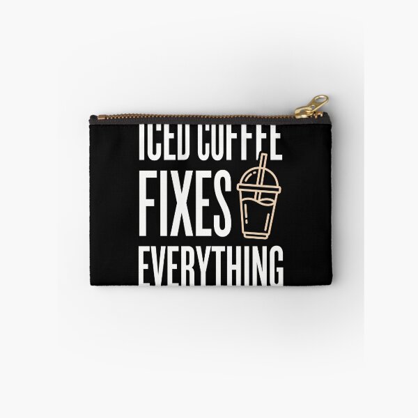 Item preview, Iced Coffee Fixes Everything designed and sold by SignumShop.