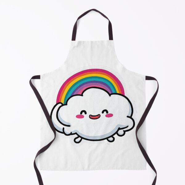 Item preview, Rainbow Cloud Cute Kawaii Happy Sky designed and sold by StickerMan17.