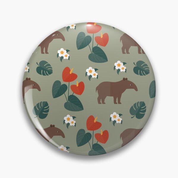 Item preview, Tapirs on green designed and sold by reneesillus.