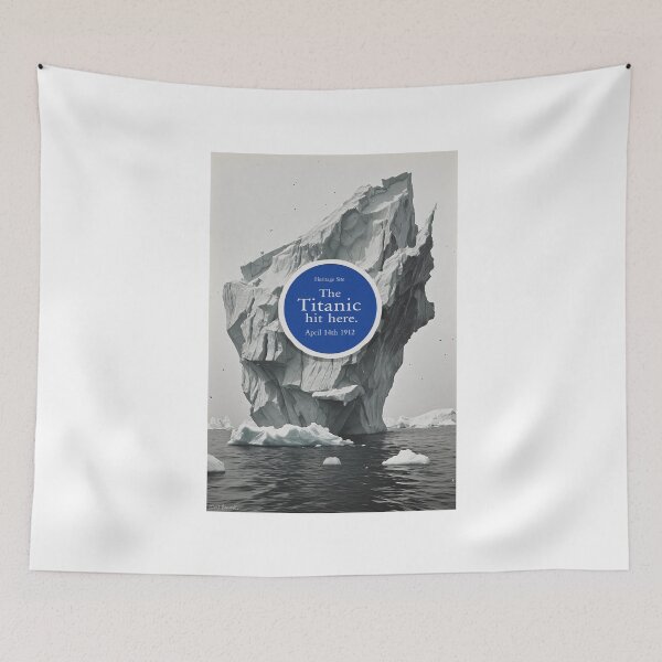 Item preview, Titanic Iceberg Joke designed and sold by IanBakerToons.