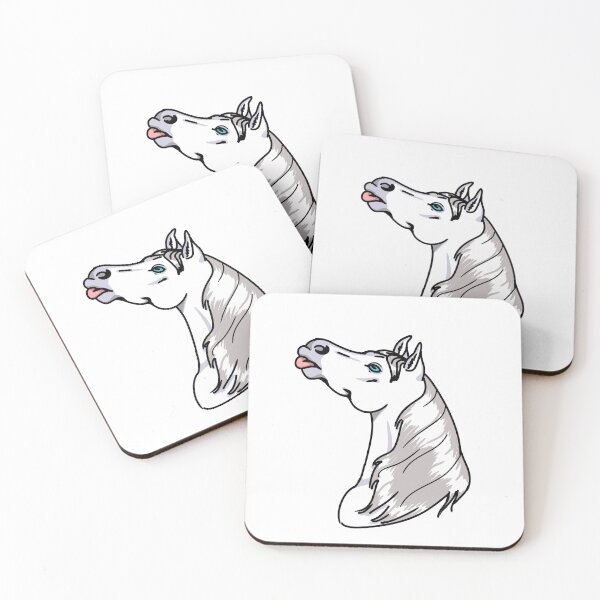 Item preview, White horse designed and sold by olivia4art.