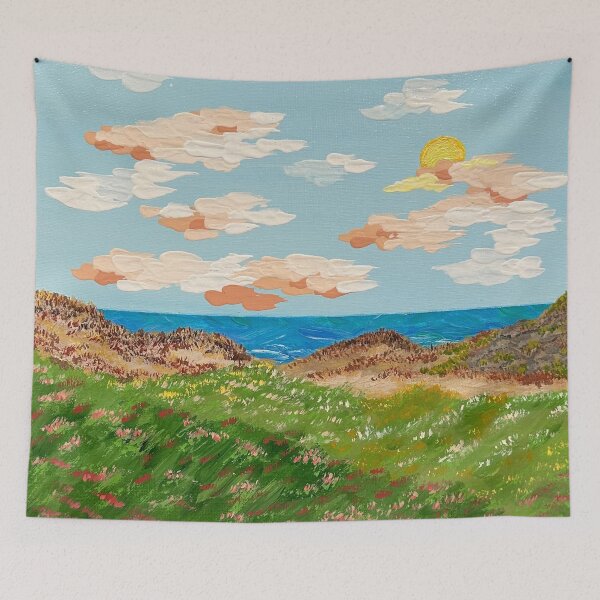 Item preview, Sunset By The Sea Tropical Theme designed and sold by Deb Bossert Artworks.