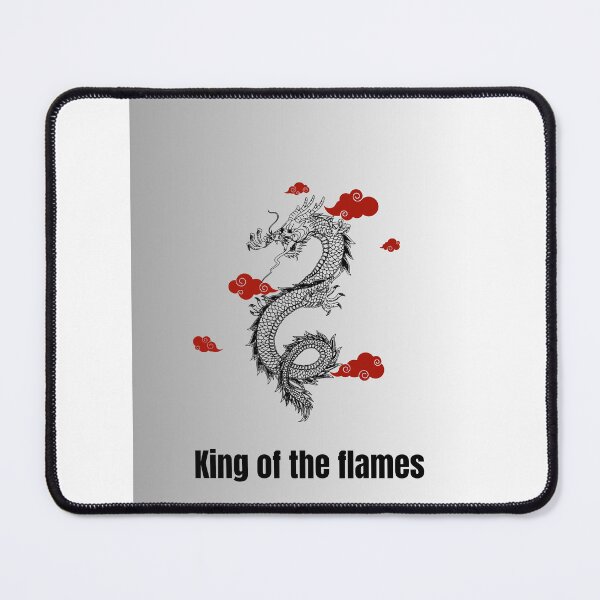 Item preview, King of flames Dragon fire tattoo motivational T-shirt  designed and sold by Khanworld1234.