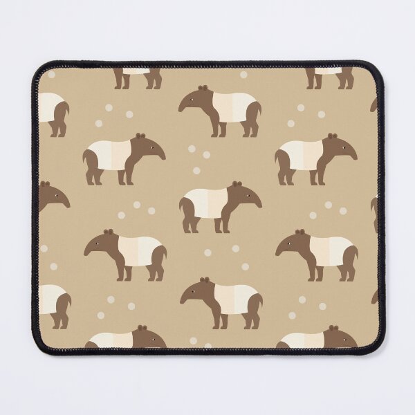 Item preview, Tapirs on brown designed and sold by reneesillus.