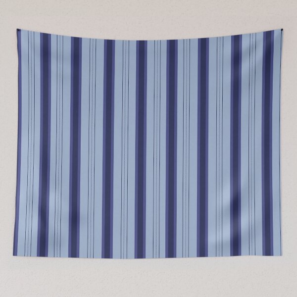 Item preview, Light Bue & Dark Blue Thick and Thin Stripes designed and sold by KSimpson838.