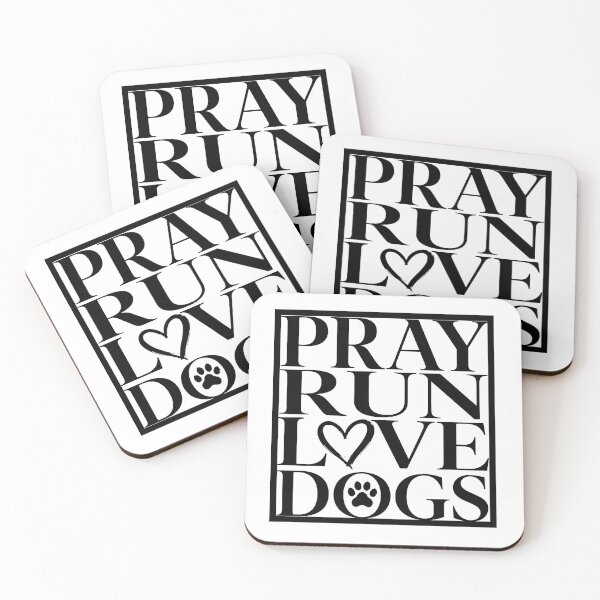 Item preview, pray run love dogs designed and sold by OCD_JESSICA.