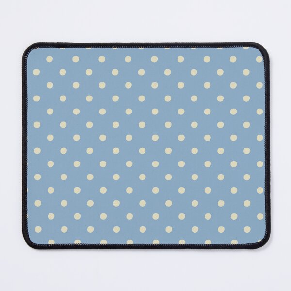 Item preview, Cream and Soft Blue Polka Dots | Minimalist Cream Dots on Blue Pattern | Pastel Cream and Blue Polka Dots | Elegant Beige and Light Blue Dots | Rustic Blue and Cream Dotted designed and sold by VivaFy.